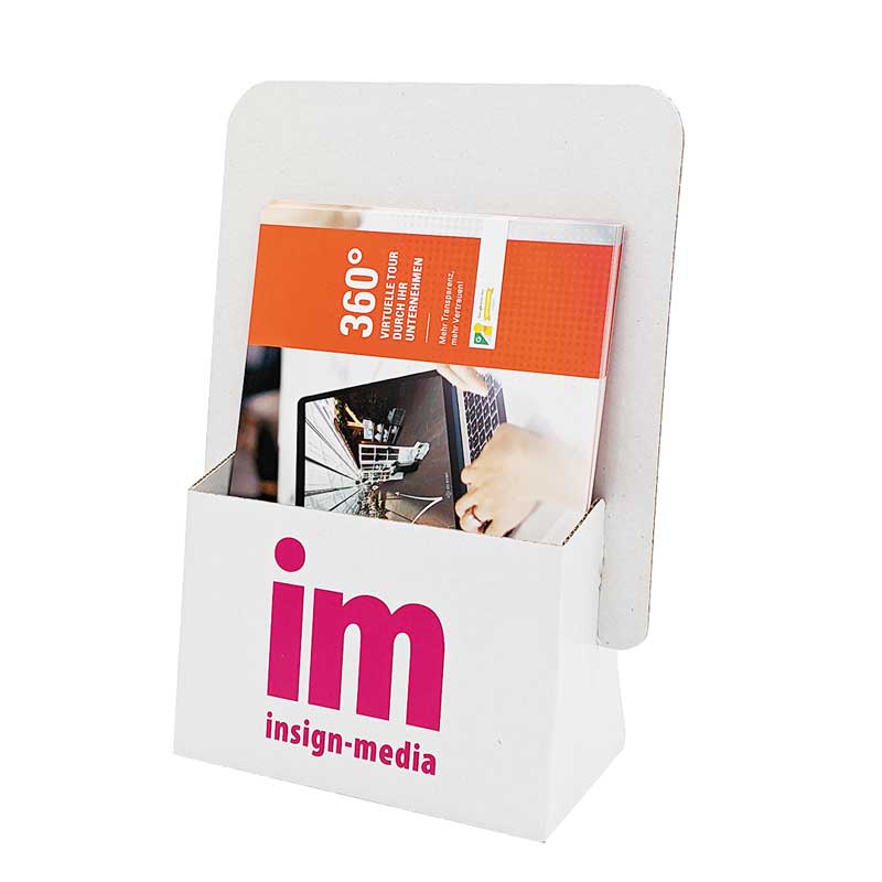 Flyerständer Wellpappe DIN A5